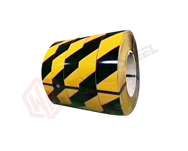 Warning Tape Traffic Sign PPGI